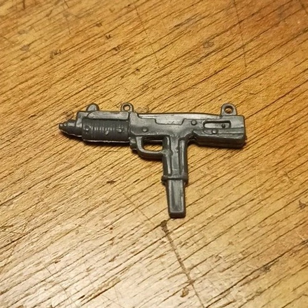 Vintage GI Joe Uzi Miniature Machine Gun Toy Weapon